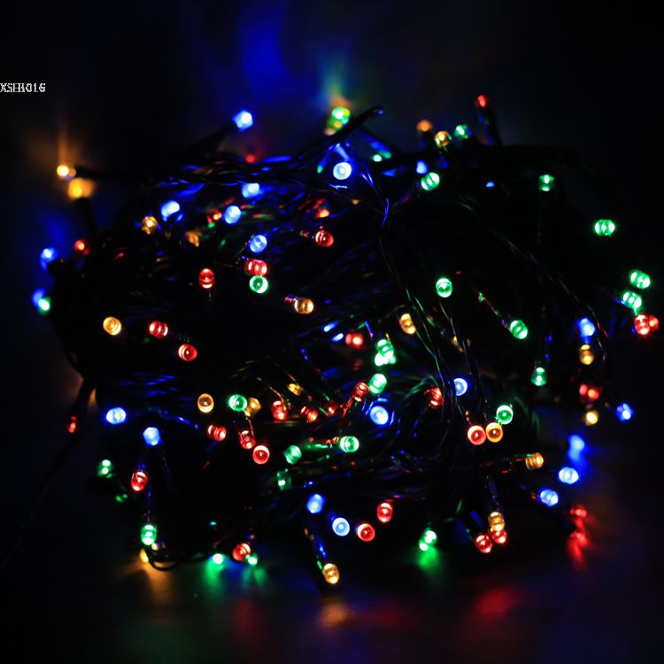 22m 200 LED Solar String Lamp Multi-color Waterproof Outdoor Garden Christmas Decoration LED String Light 12