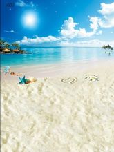 Free 5*7ft Sea and beach backdrop 1602,wedding love background backdrop,photography backdrops for photo studio