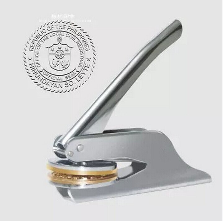 Goldenstamps Pocket Emboss Seal&Embossing Seal&&Metal