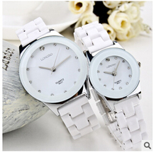 LONGBO New Korean Luxury Jewelry Business Casual Men Brand Watches,Fashion Leisure Waterproof Women Dress Ceramics Quartz Watch