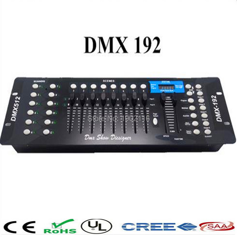 Фотография Free shipping DMX 192 controller for stage lighting Led par beam lights 512 dmx console DJ controller equipment fast shipping 