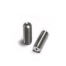 2pcs M10 Nozzle throat aluminum Inputing Tube For Reprap Budaschnozzle V2.0 / 3.0mm 3D Printer Extruder Hot End Screwed pipe