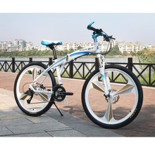 New 601 Richbit Bicycle 26inch Mens Aluminum Folding Mountain Bike 27 speeds 3 spokes Mountain Bike