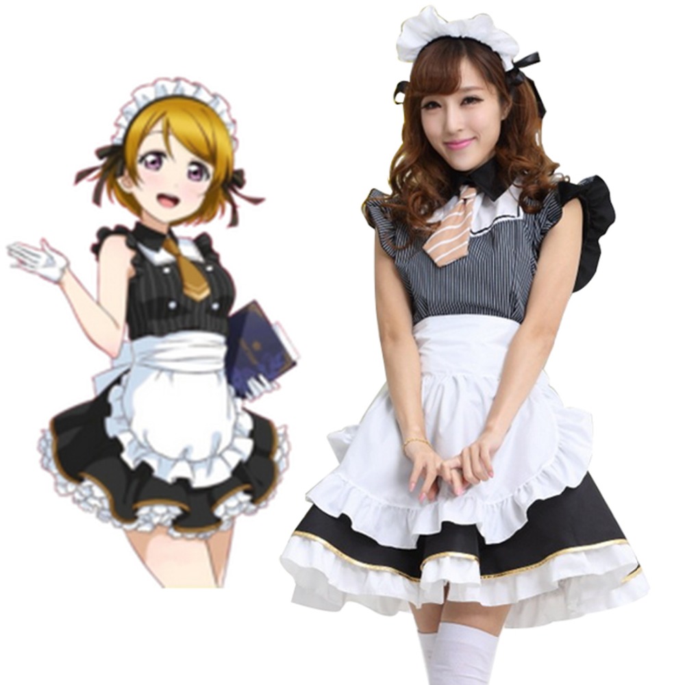 Popular Maid Cafe Costume-Buy Cheap Maid Cafe Costume Lots From China ...