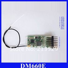 20pcs/lot DM660E MICROLITE 6CH DMSS Receiver for JR XG6 XG7 XG8 XG11 Free shipping