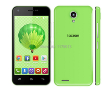 Original IOCEAN X1 Cell Phone Android 4 4 MTK6582 Quad Core 4 5 Inch IPS Dual