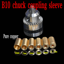 B10 chuck conectado establece cobre puro a construir con 3.1 / 4 / 5 / 6 / 7 / 8 mm adaptador del motor eje