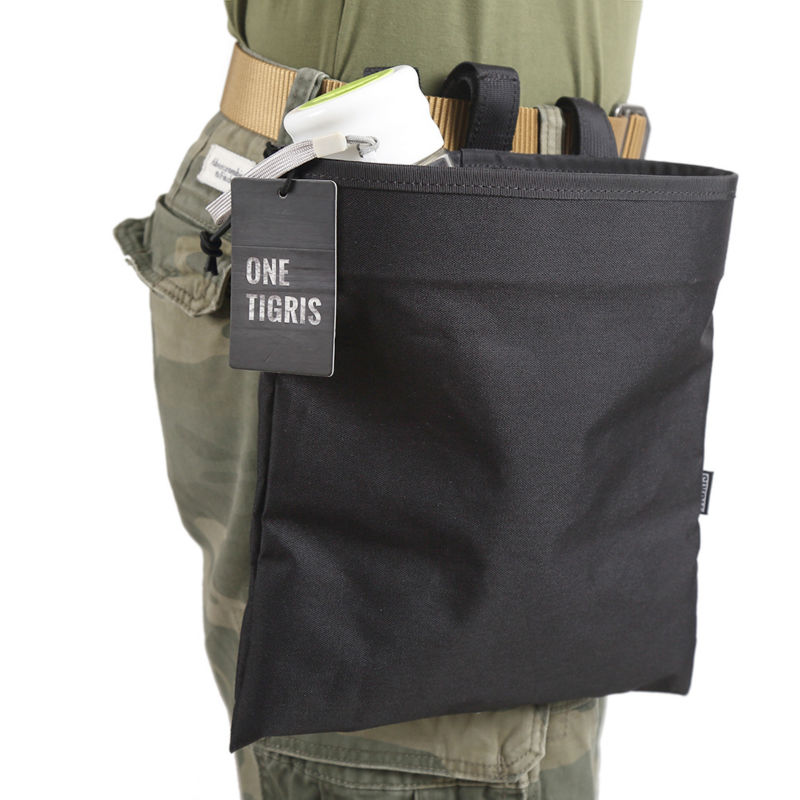 OneTigris Molle Foldable Dump Pouch Tactical Magazine Pouch Dump Drop Pouch Bag 
