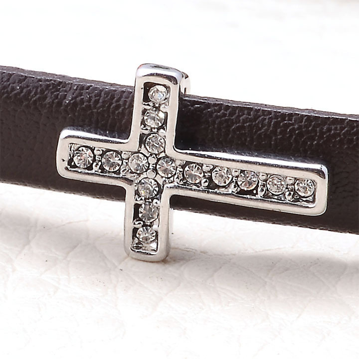 Charms charms Women for  925  high quality cross Silver cross bracelets cross bracelets  for wrap