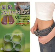 Hot New Slimming Silicone Foot Massage Magnetic Toe Ring Fat Weight Loss Health Foot care