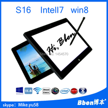 FREE CASE China S16 dual windows8 OS 11.6 Inch 4GB 128/256GB win8 Tablet pc intel i7 Windows Tablet pc