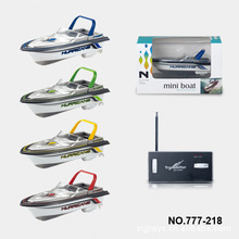 777-218 Remote Radio Control mini RC Boat Model, 4 Colors RC Micro Racing ship P2