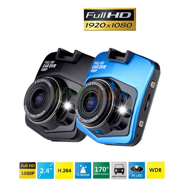 Mini DVR Recorder Camera Novatek 96650 Night Vision G-Sensor Mini Car DVR GT300 Dashcam Video Camcorder 1080P Car Black Box