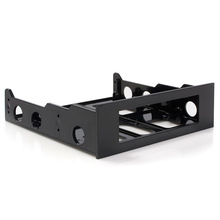 3.5 to 5.25 Floppy to Optical Drive Bay Mounting Bracket Converter for Front Panel,Internal Hub,Card Reader,Fan Speed controller