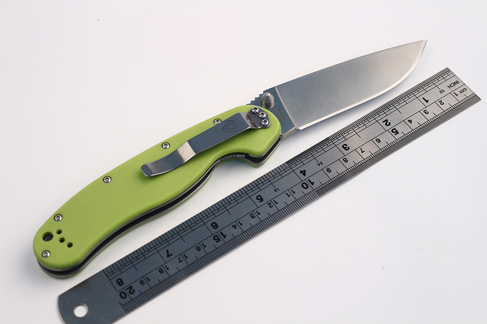 Ontario RAT Model 1 AU 8 3 5 Stain finished Blade G10 Handle Folding Knife Tool