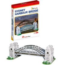 Sydney Harbour Bridge de CubicFun 3D educativo de papel y EPS modelo Papercraft adorno casero para el regalo navidad