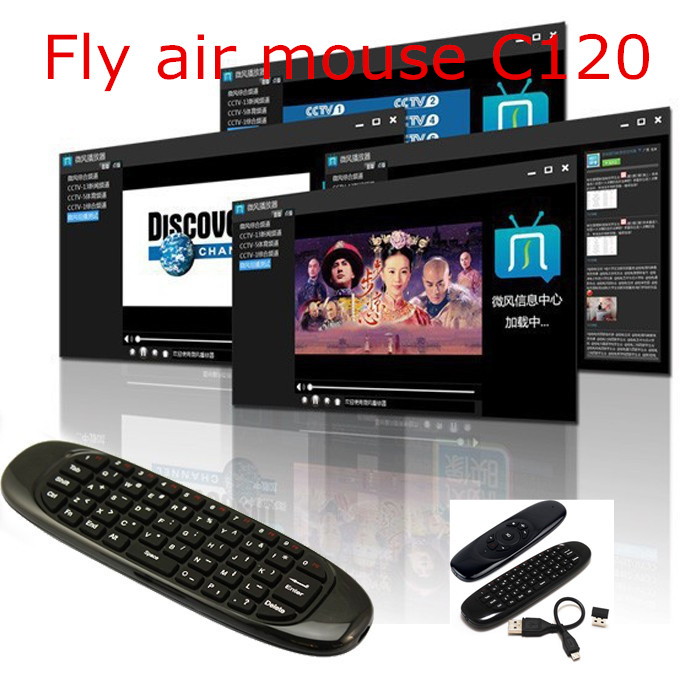 ANEWKODI 2.4GHz G Mouse II/C120 Air Mouse T10 Rechargeable Wireless GYRO Air Fly Mouse Keyboard for Android TV Box m8s plus Z4