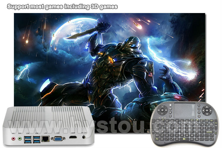 Tv box  VGA + HDMI 4   HTPC intel    Broadwell 5005U  128  ordinateur 300  wi-fi Bluetooth 3.0