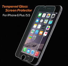 20% off Premium Tempered Glass Screen Protector For iphone 6s Plus Glass Film Foil Toughened Cover Guard + Cleaning Kit