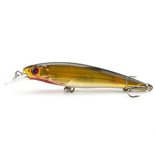 1PCS Laser Minnow Fishing Lure 11CM 13G pesca hooks fish wobbler tackle crankbait artificial japan hard bait swimbait