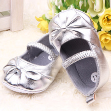 children s shoe noble bow princess Baby Shoes soft sole baby shoes Girls 3 size to