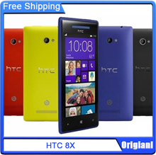 100% Original HTC 8X Windows Phone Unlocked Dual-Core 1.5GHz 16GB Win8 OS 8MP 4.3″IPS 1280x720px 3G GPS Smartphone Refurbished