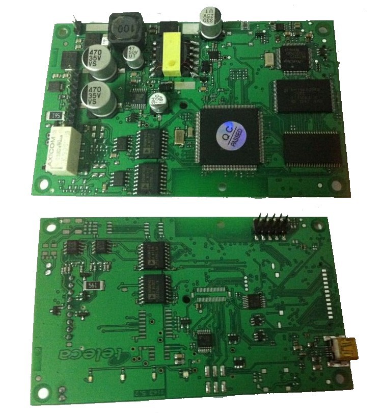 Volvo dice green pcb