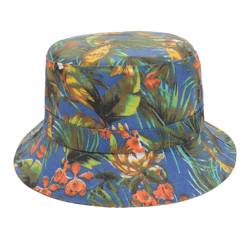 Fashion Flower Birds Print Outdoor Travel Hat for Adult ...
