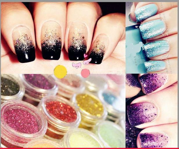 Hightemperature laser glitter nail supplies tools accessories sequined