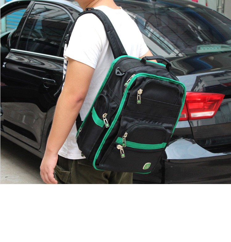 Repair Tool Bag Men's Shoulder Backpack Multifunctional Maintenance Canvas  Suitcase Electricians Holder Durable Portable 공구가방