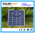 Solarparts 1pcs 50w PV Solar Panel flexible Solar module solar cell outdoor sport travel marine yacht