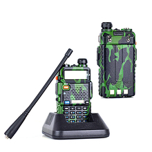 BAOFENG UV-5R Camouflage Radio VHF UHF Dual Band 136-174MHZ 400-520MHZ Two way Radio Walkie Talkies