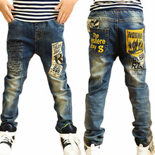 high quality fashion children jeans for boys,slim fit Korean children’s pants,baby boys pants,kids boy jeans Free Shipping