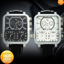 V6 comercial mens reloj de cuarzo reloj de moda de hombres reloj ocasional q014-q015