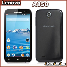 Original Lenovo A850 Cell Phones MTK6582 Quad Core Android 4.2 5.5 Inch 1GB RAM + 4GB ROM 5mp GPS Multi Language Smart Phone