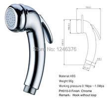Free shipping high quality ABS chrome Toilet Hand Held Bidet sprayer Shattaf Cloth Diaper Sprayer Bathroom accessories—YH9442