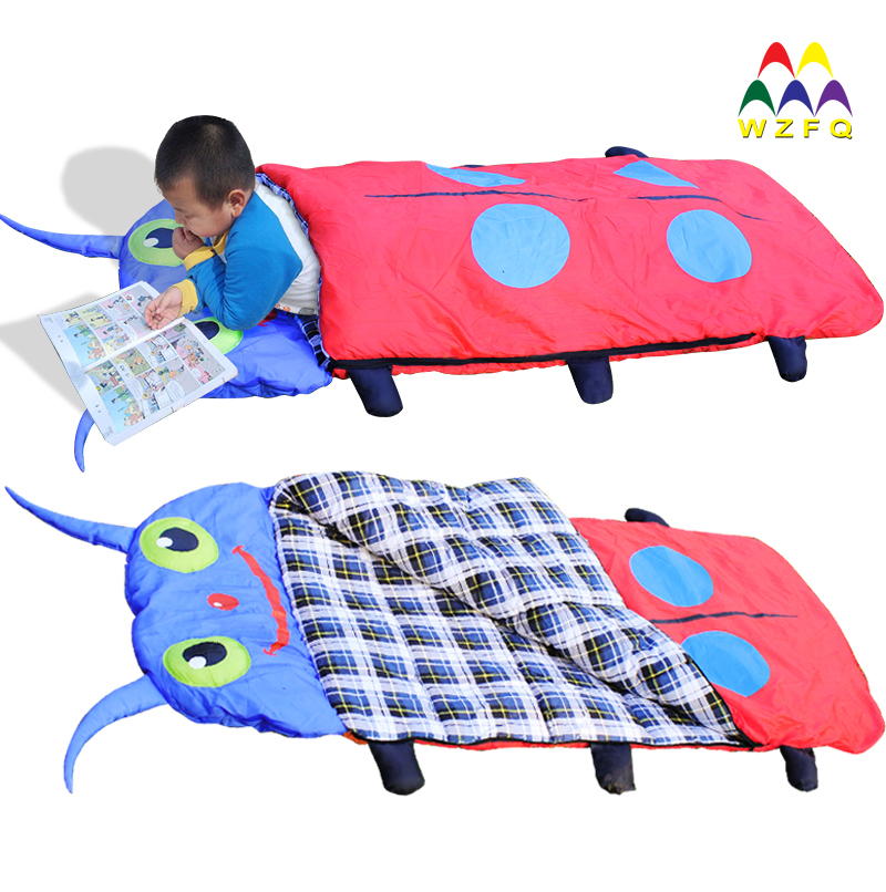 Child sleeping bag four seasons camping beetle sleeping bag baby
