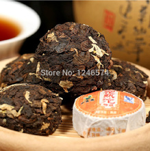 50pcs Chrysanthemum tea Flavor Effective Slimming Fit Health Care Mini Ripe Puer Red Tea Free Shipping