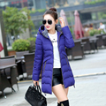 2016 Plus size 6XL fat MM winter padded jacket 200 pounds cotton jacket slim long solid