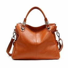 Guaranteed 100% Natural Genuine Leather Women Handbag First Layer Of Cowhide Tote Fashion Women Messenger Bags PT10