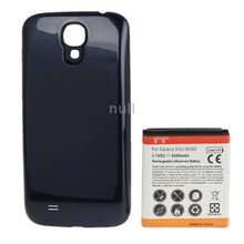 6200mAh Replacement Mobile Phone Battery Cover Back Door for Samsung Galaxy S4 i9500 Dark Blue 