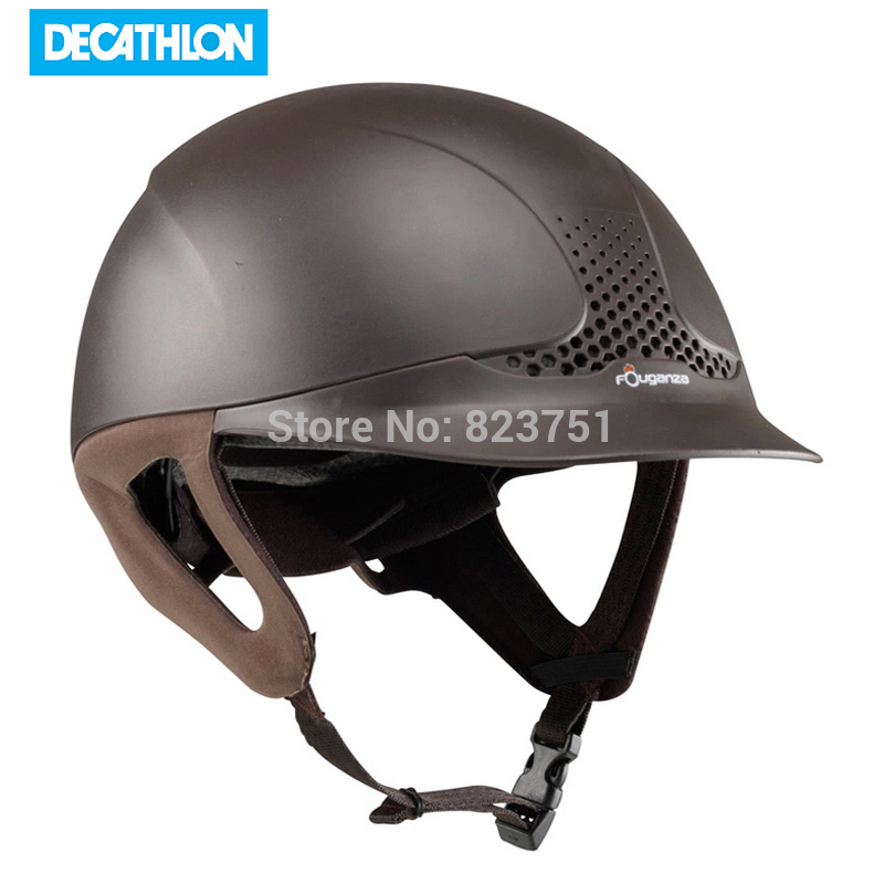 DECATHLON FOUGANZA Breathable and Portable Equestrian Helmet & Horse