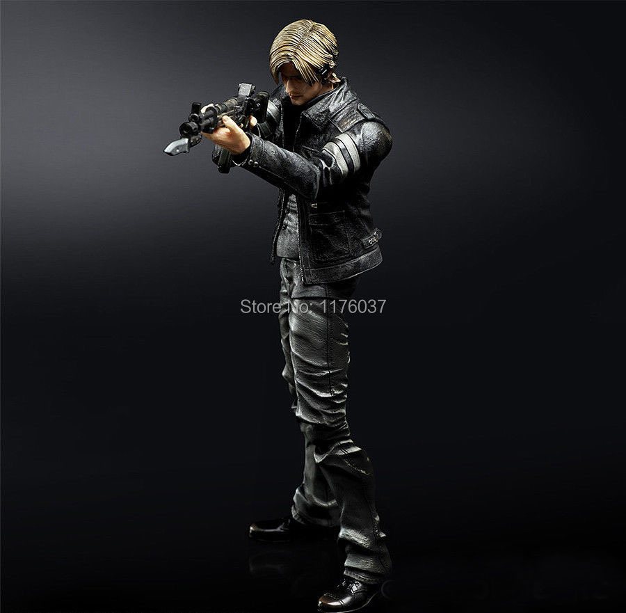Vogue Game Square Enix Play Arts Kai  Resident Evil 6 Leon S. Kennedy 22CM  Action Figure Toys New In Box