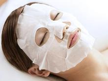 100 pcs lot Natural bamboo fiber mask paper Skin Face Care DIY Facial Paper Cotton Mask