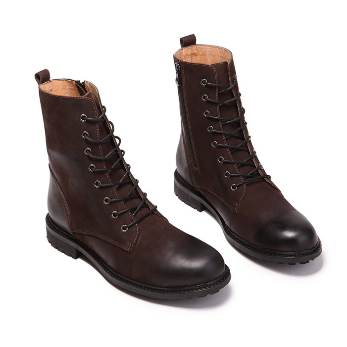 Stylish Combat Boots For Men - Yu Boots