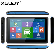 XGODY Brand 5” Inch 128M 8GB Car Truck GPS Navigation Navigator SAT NAV FM/Video/MP3/MP4 Lifetime Free Maps Update
