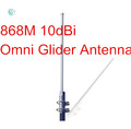 868MHz omni fiberglass base antenna 8dBi 868MHz outdoor roof glider monitor antenna