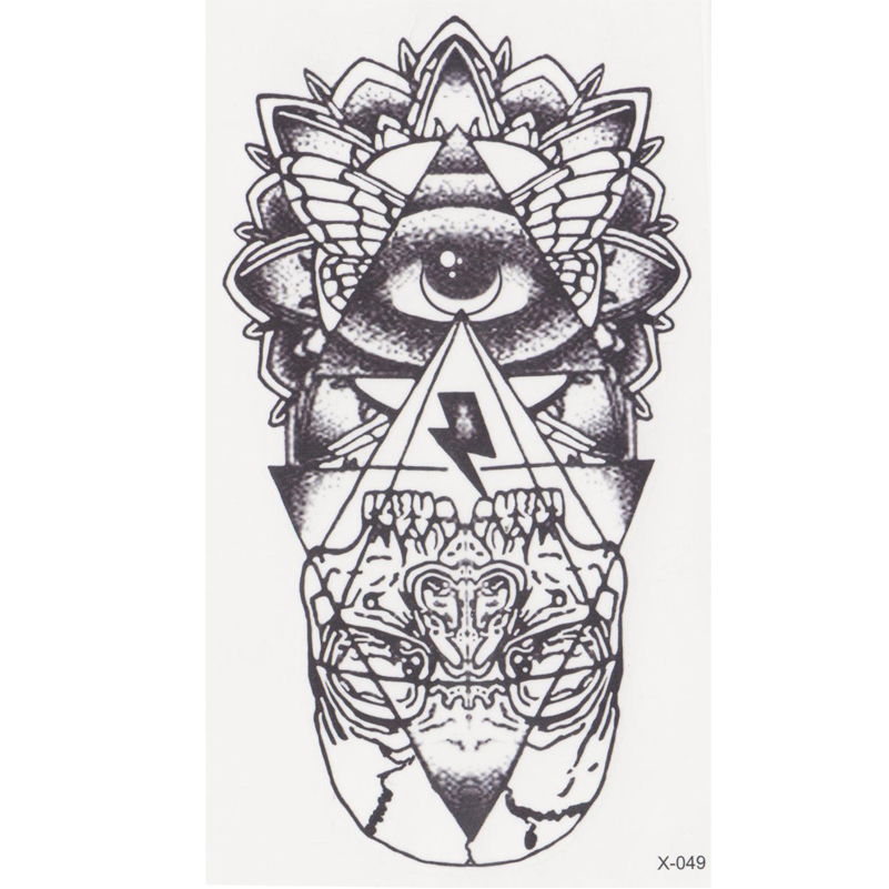 Новый глаз бога Временные Татуировки Наклейки тотем татуировки боди-арт водонепроницаемый поддельные татуировки God "s глаз вспышка татуировки для женщин мужчин