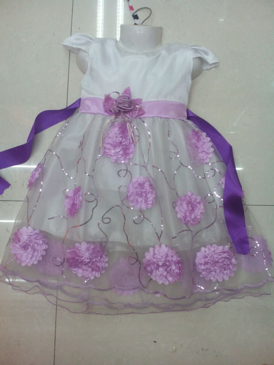 Free shopping Retail 2014 summer girls dress princess baby clothes kids dress children dress 