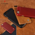Pierre Cardin Genuine Leather Hard Back Case Cover For iPhone 6 6s 6 6s PLus Phone